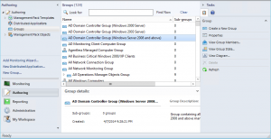 03 - Groups view in SCOM Console