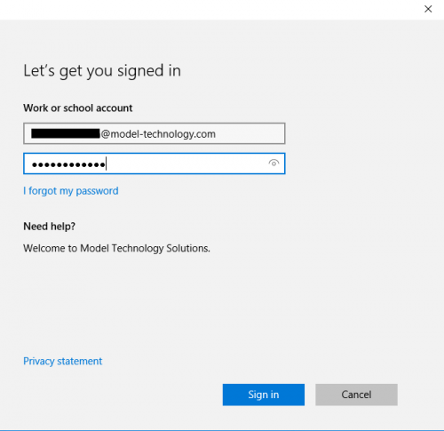 Windows 10 Azure AD Join with Intune Enrollment - Model Technology