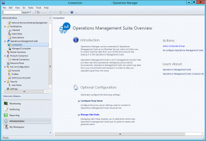 OMS Connection View in SCOM